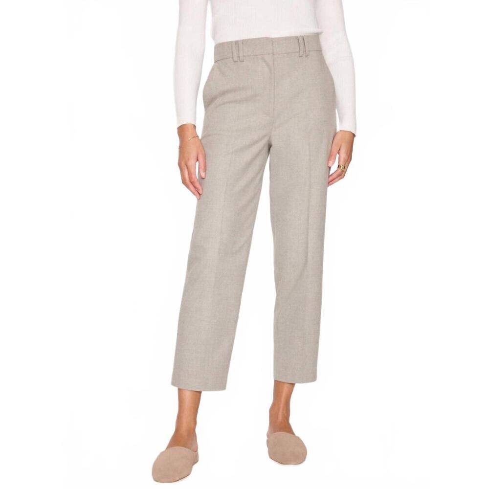 NEW BROCHU WALKER talia pant in gravel melange